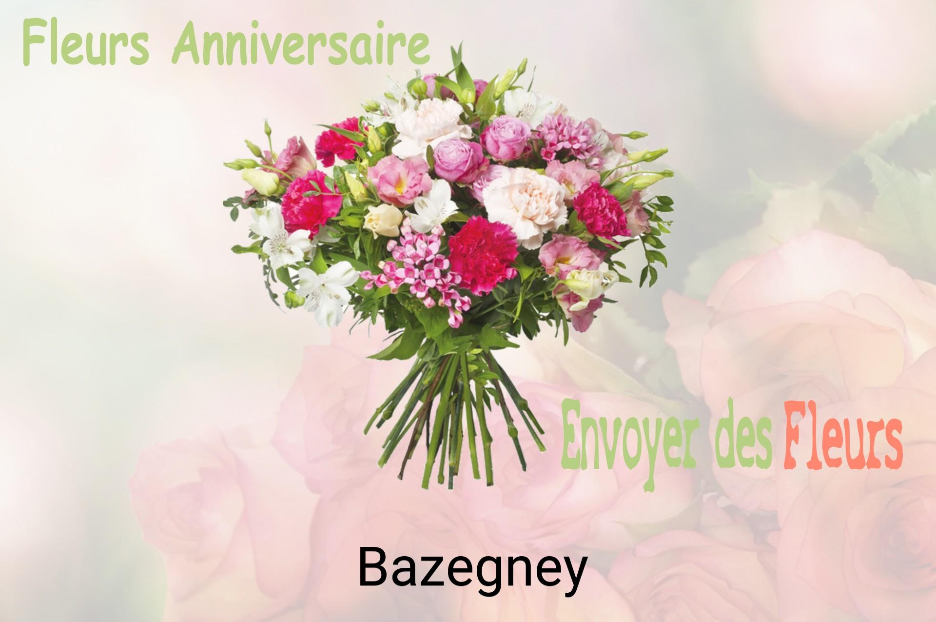 Bouquet de fleurs d’anniversaire livré à Bazegney